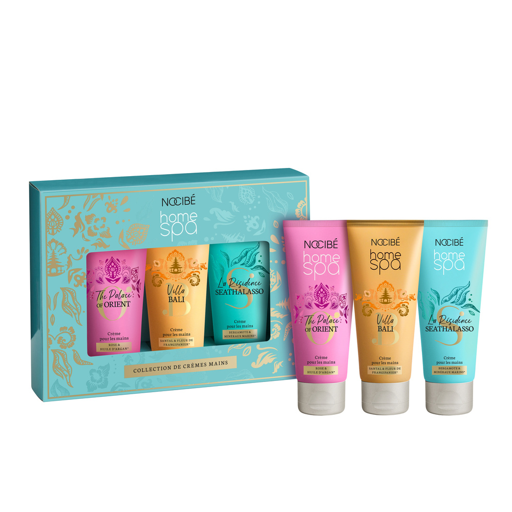 Nocibé Home Spa - Coffret soin 3 crèmes mains