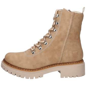 Rieker Schnür Boots in beige