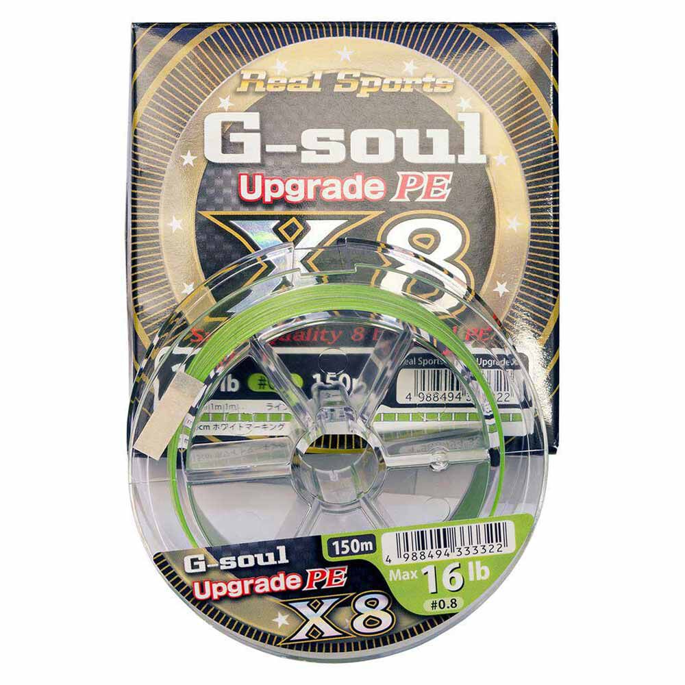 YGK Braid WX8 Real Sports G-Soul 150m zielony