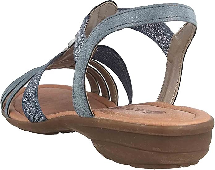 REMONTE Klassische Sandalen blau