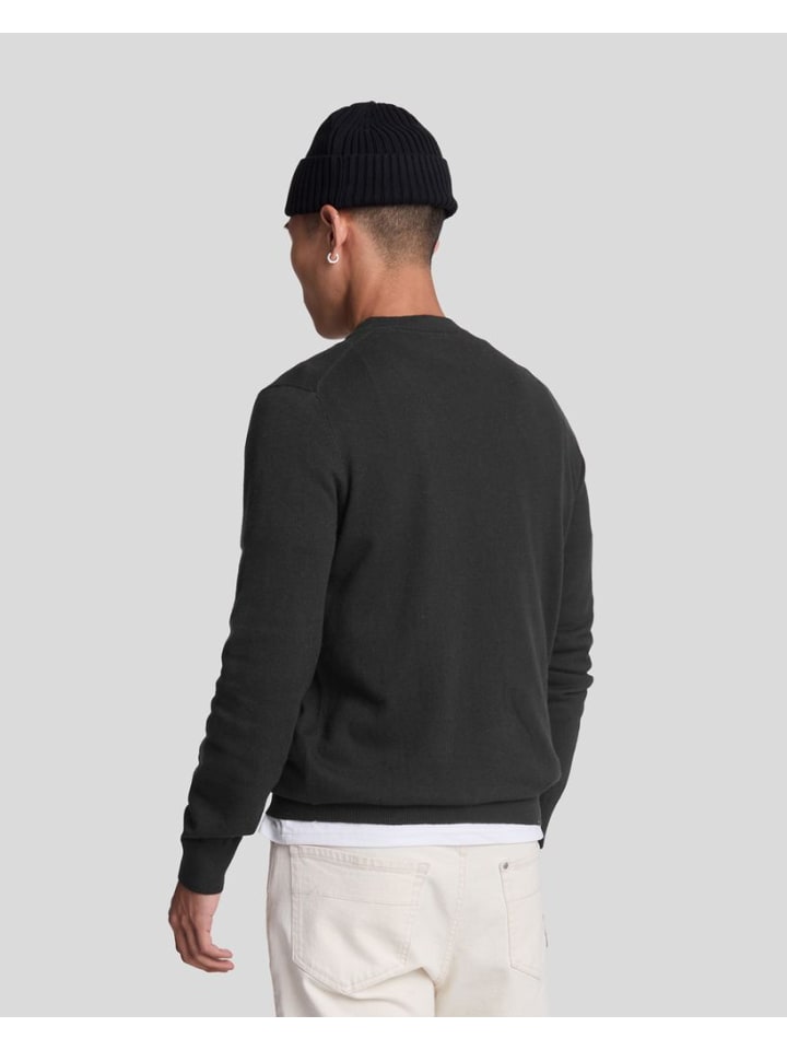 Lyle & Scott Strickpullover in Schwarz günstig kaufen S