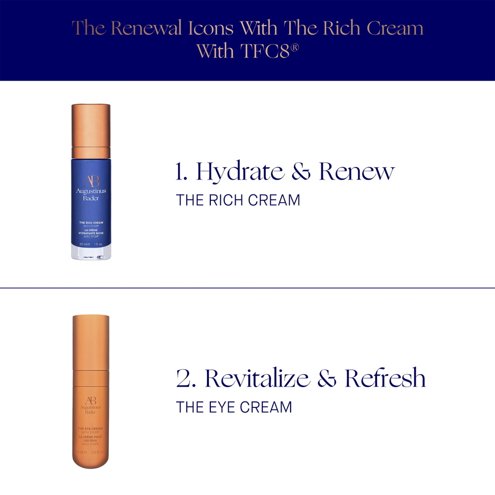 augustinus bader The Renewal Icons With The Rich Cream Coffret soin