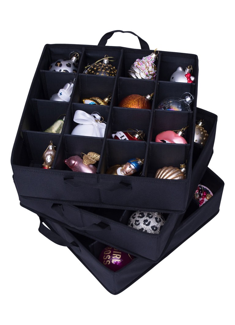 Cutie de depozitare pentru ornamente de Crăciun Vondel 34 x 34 cm