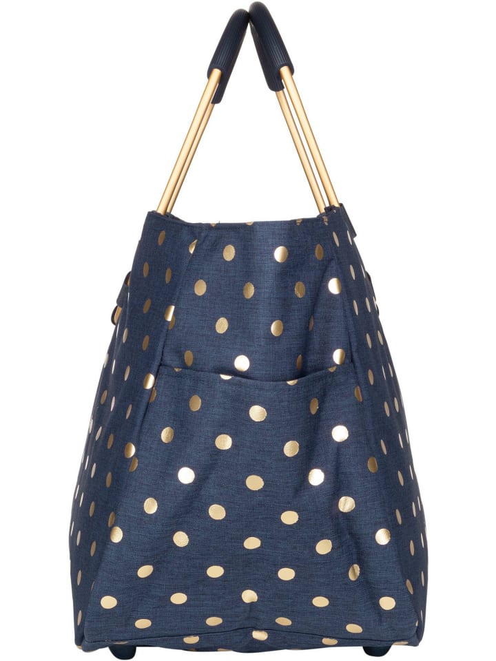 Reisenthel Einkaufstasche loopshopper L in Metallic Dots Blue günstig kaufen onesize