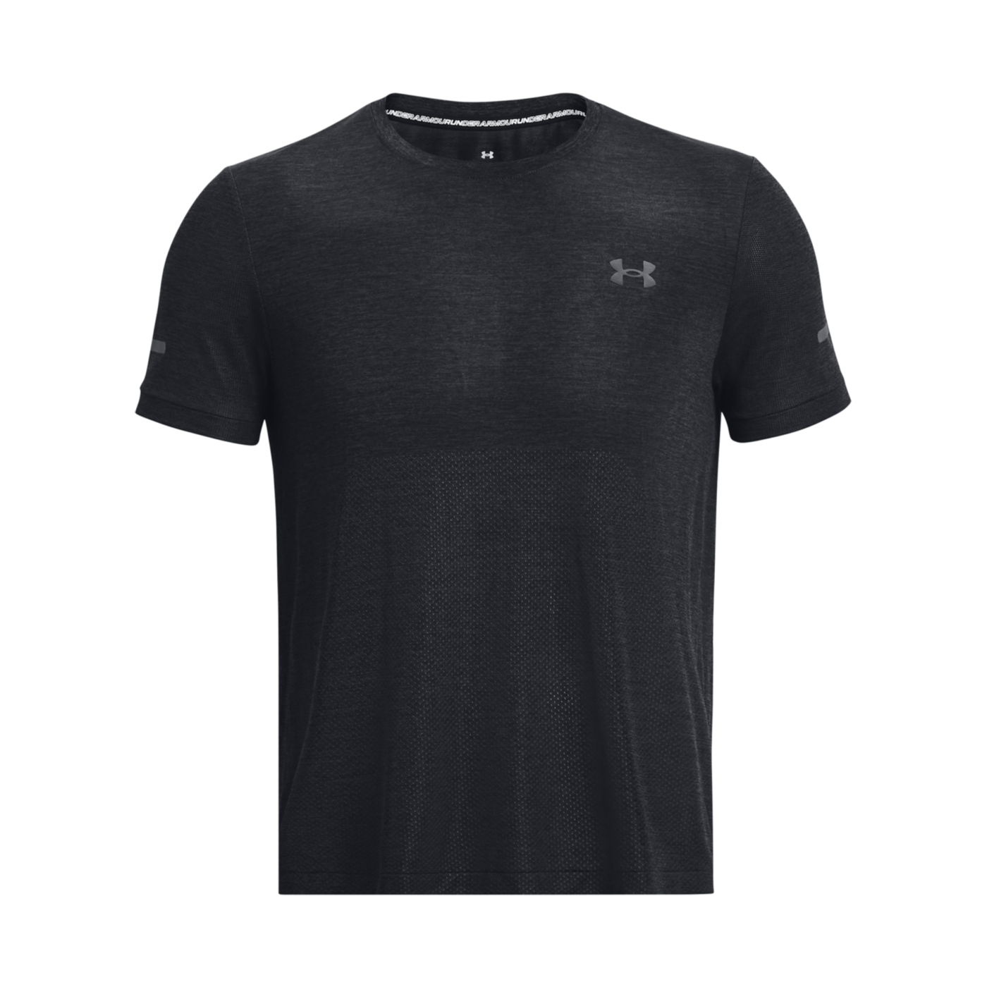 Under Armour Seamless Stride T-Shirt Schwarz F001