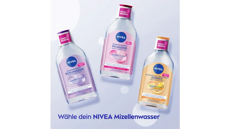 NIVEA Mizellenwasser Pflegend 400 ml