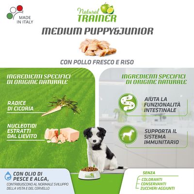 Nova foods Trainer Natural Medium Puppy & Junior