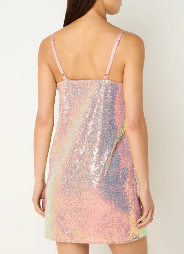 NIKKIE Dubai mini dress with sequins