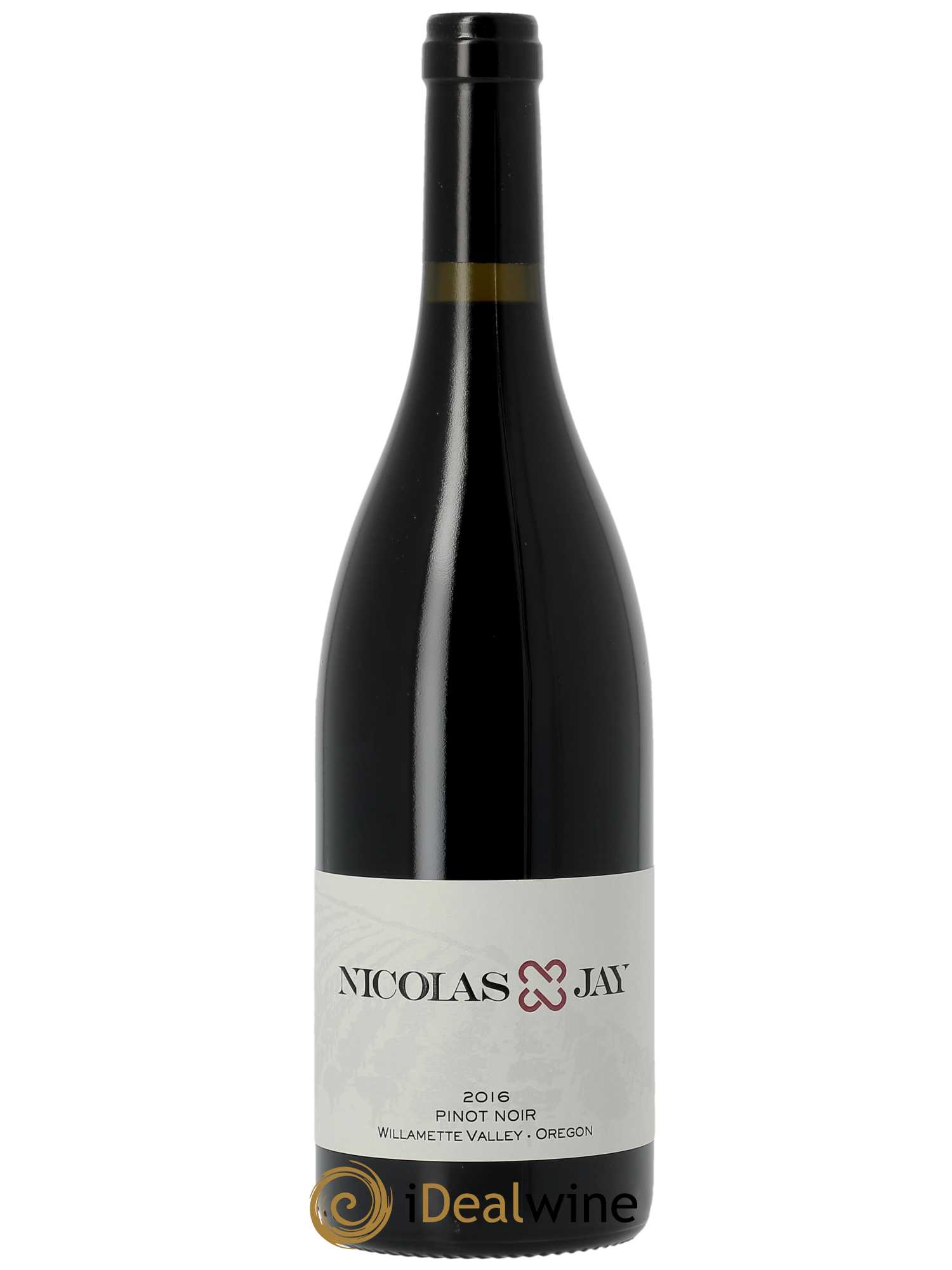 Willamette Valley Nicolas Jay Pinot Noir  2016 - Lot de 1 Bouteille