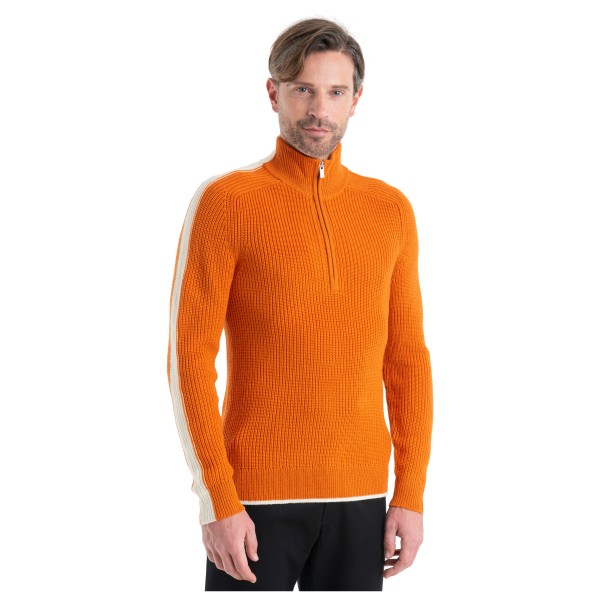 Icebreaker - Lodge L/S Half Zip Sweater - Merinopullover