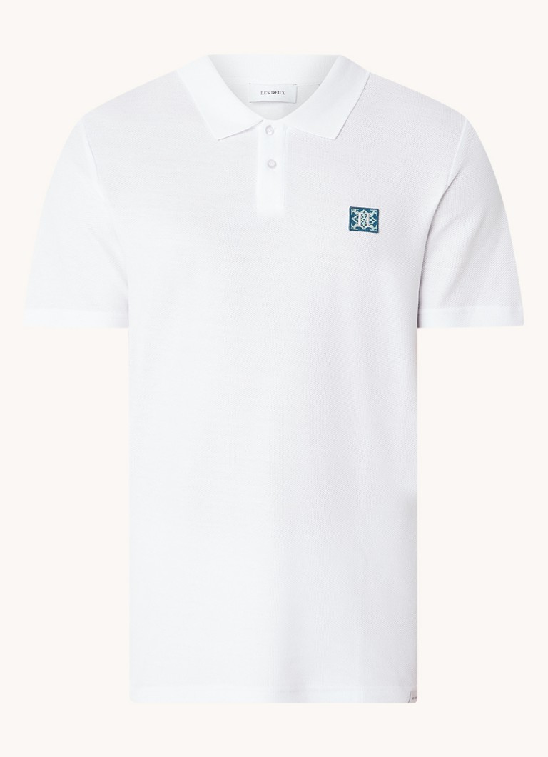 Polo majica regularnog kroja Les Deux Piece od pamučnog pikea s vezom logotipa