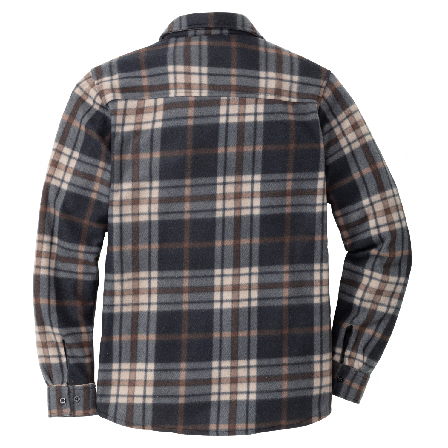 il Lago Basic Herren Fleecehemd Winterberg
