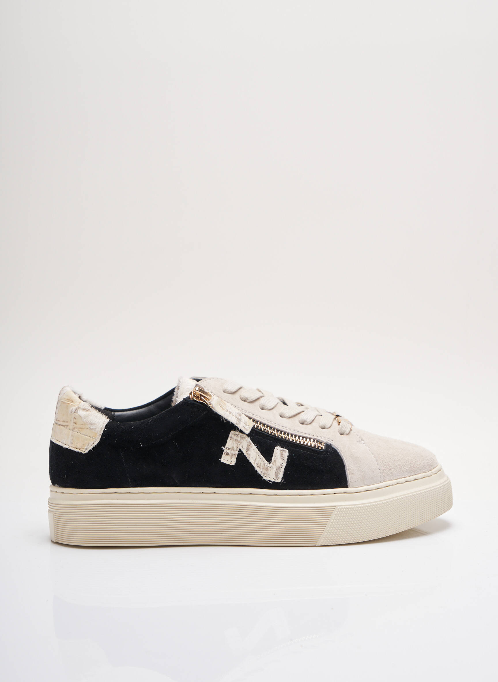 Nathan Baume Baskets Femme couleur noir