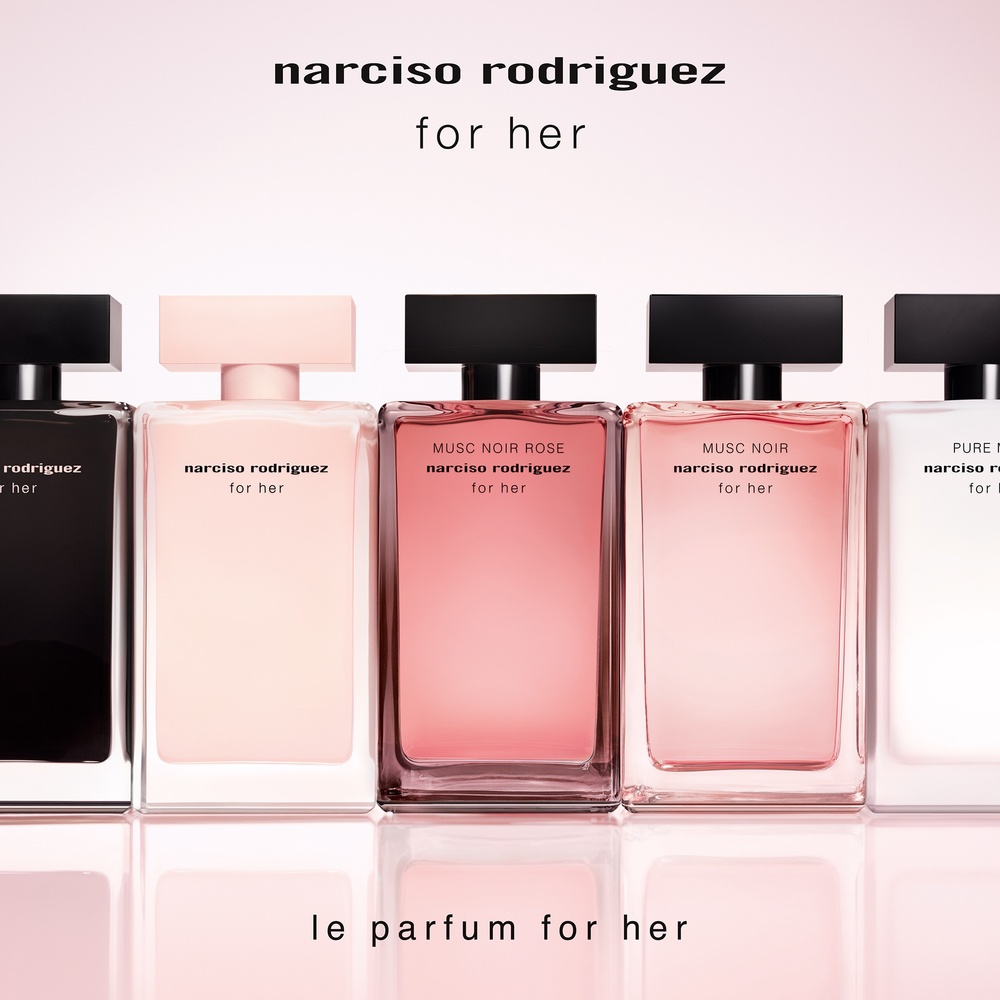 Narciso Rodriguez for her musc noir rose Eau de Parfum florale ambrée