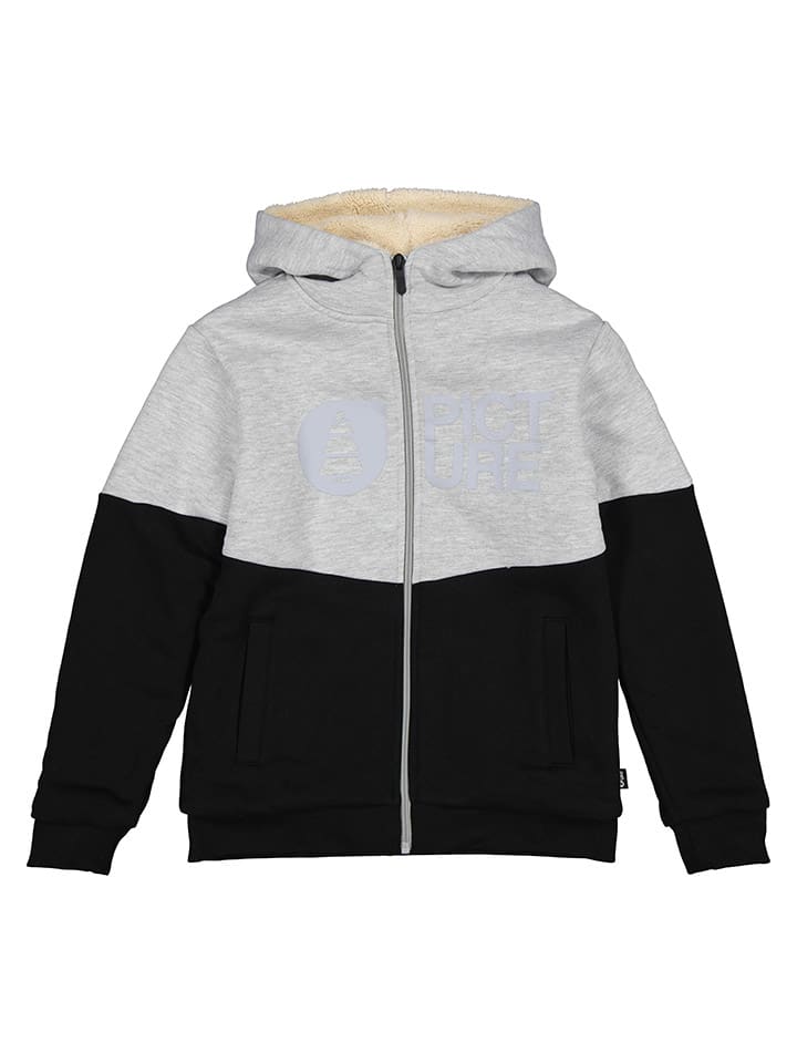PICTURE Sweatjacke in Grau/ Schwarz günstig kaufen