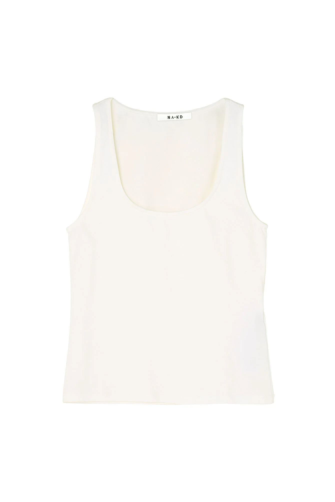 Tank-Top mit rundem Kragen