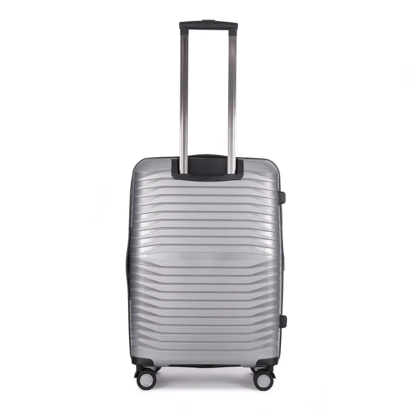 Stratic Bright + Koffer M (erweiterbar) - Silver