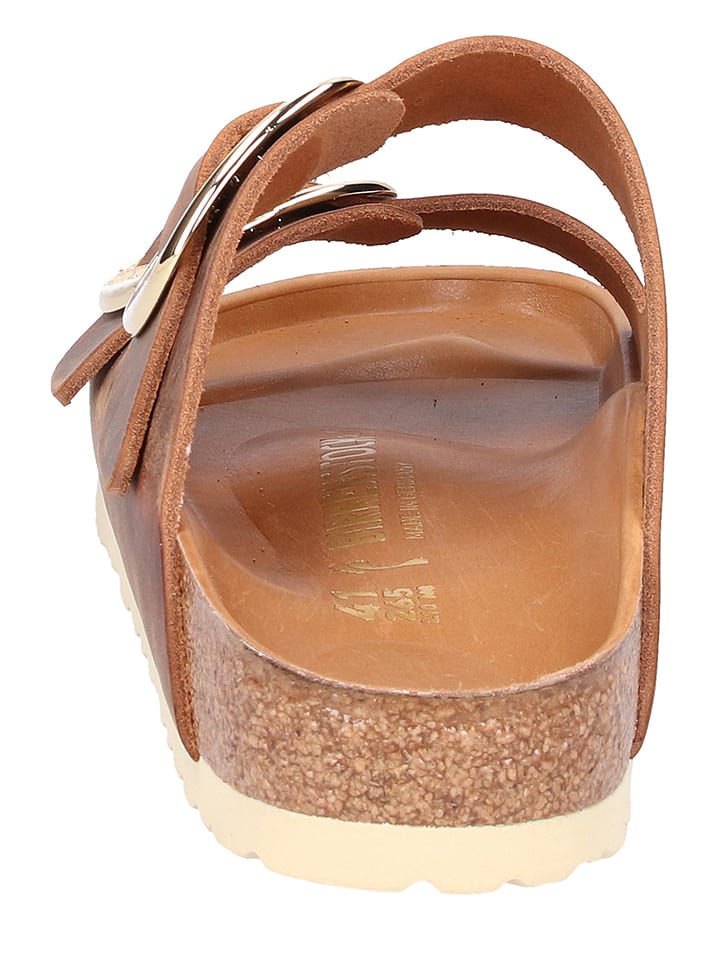 Birkenstock Leder-Pantoletten 