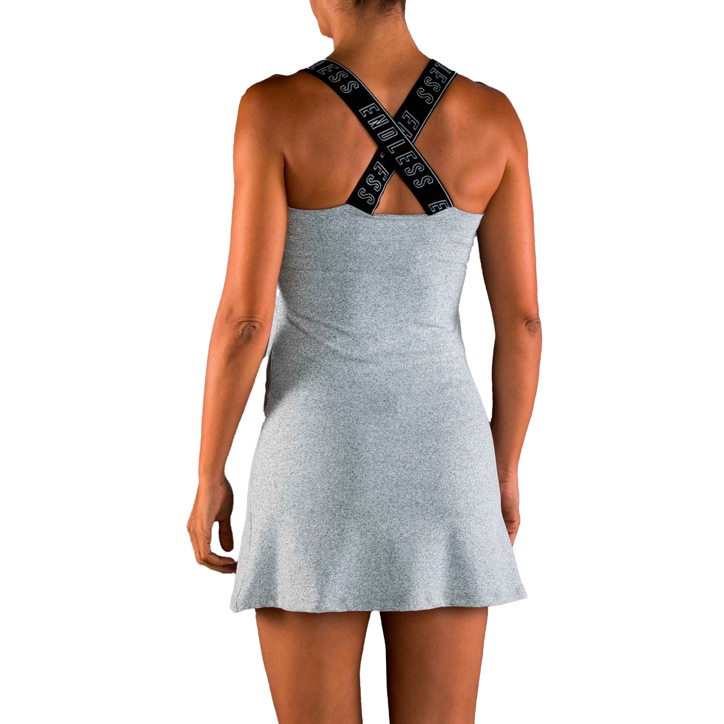 Iconic Kleid Damen - Grau, Pink