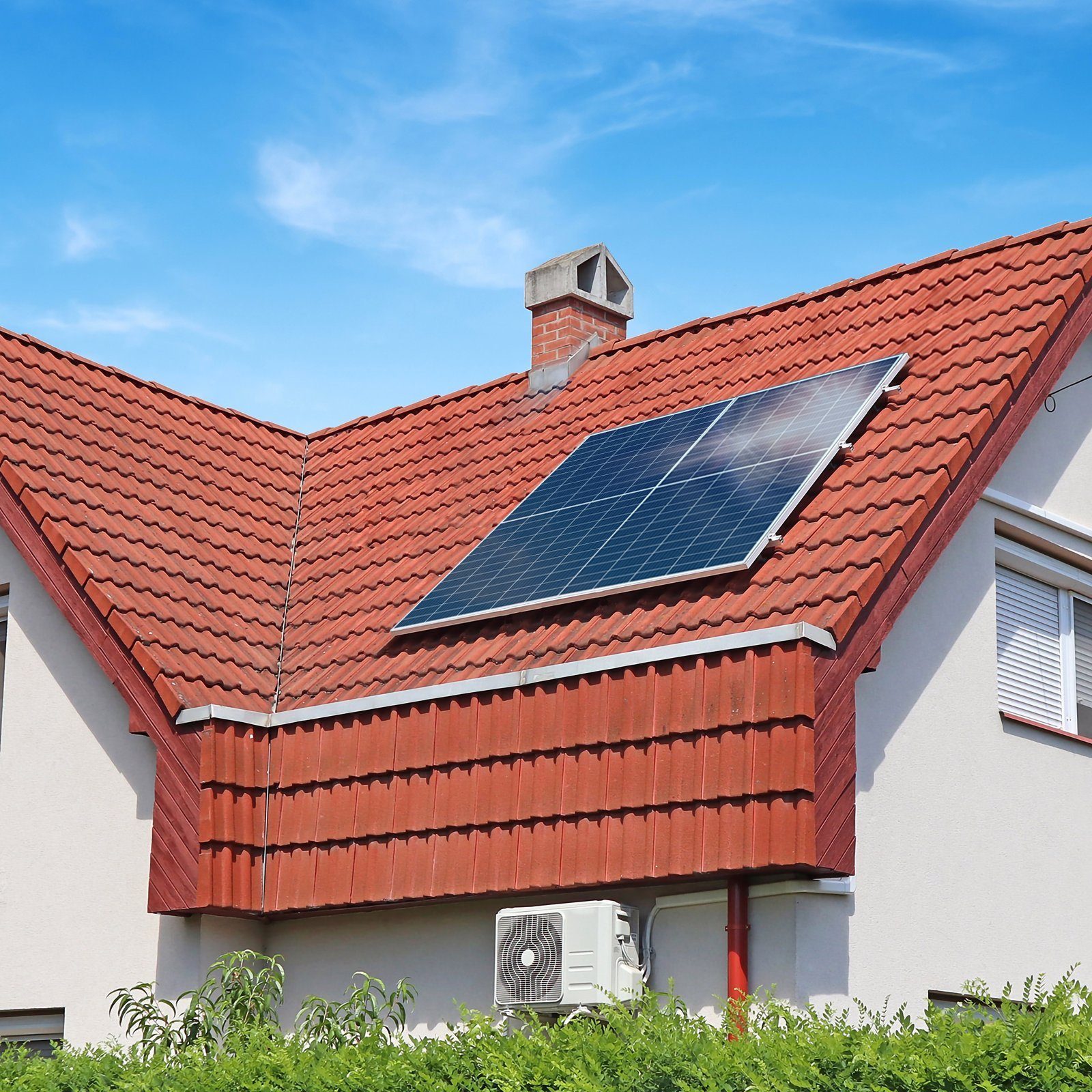 SUNNIVA Solaranlage Balkonkraftwerk 1100W, 800,00 W, Monokristallin, (DEYE Wechselrichter (drosselbar auf 600W oder 800W), Solaranlage Komplettset mit 5m Anschlusskabel für Schuko Steckdose, Balkon Mini-PV Anlage mit WIFI APP und Stromerzeugung Messu
