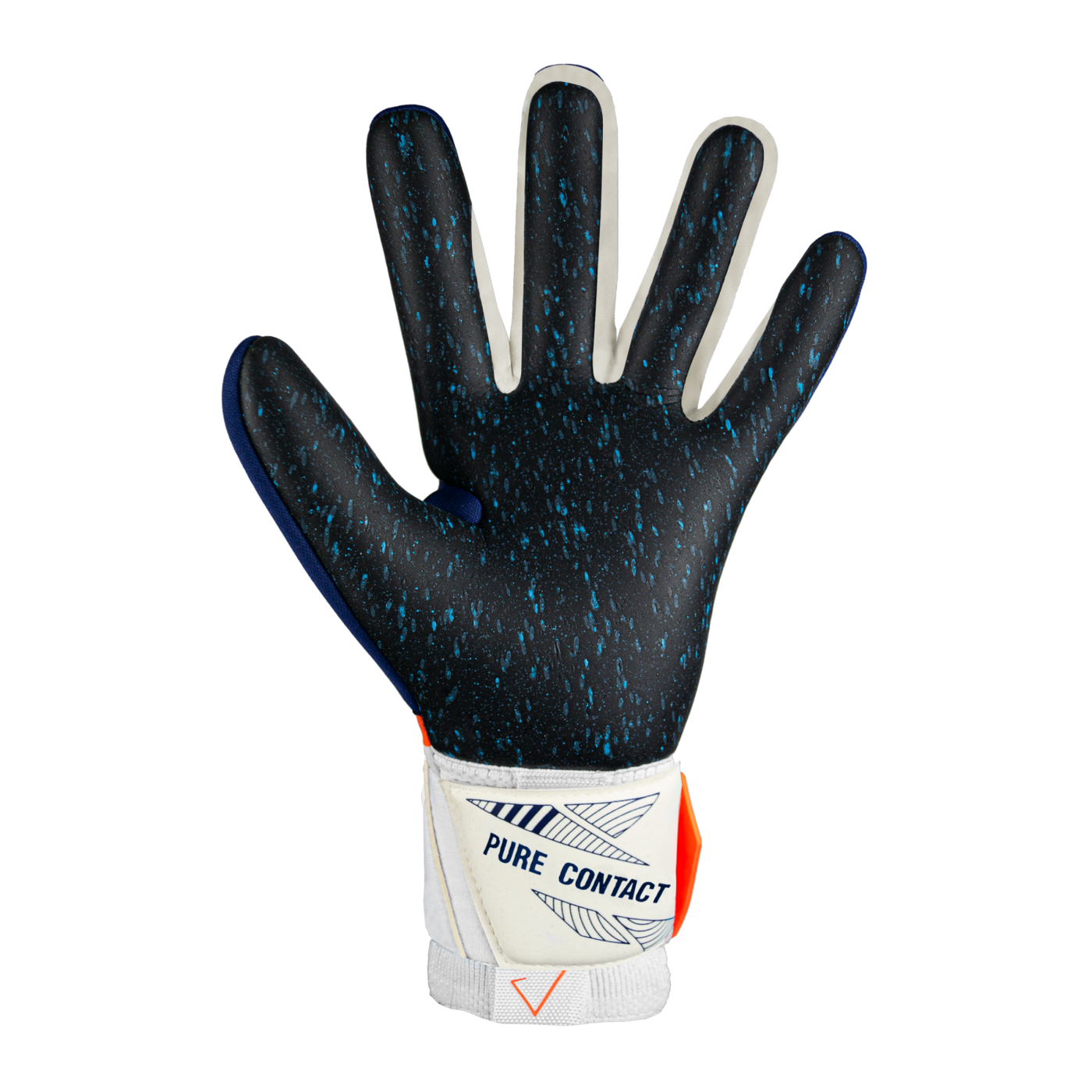 Reusch Pure Contact Fusion TW-Handschuhe Blau Orange Schwarz F4848