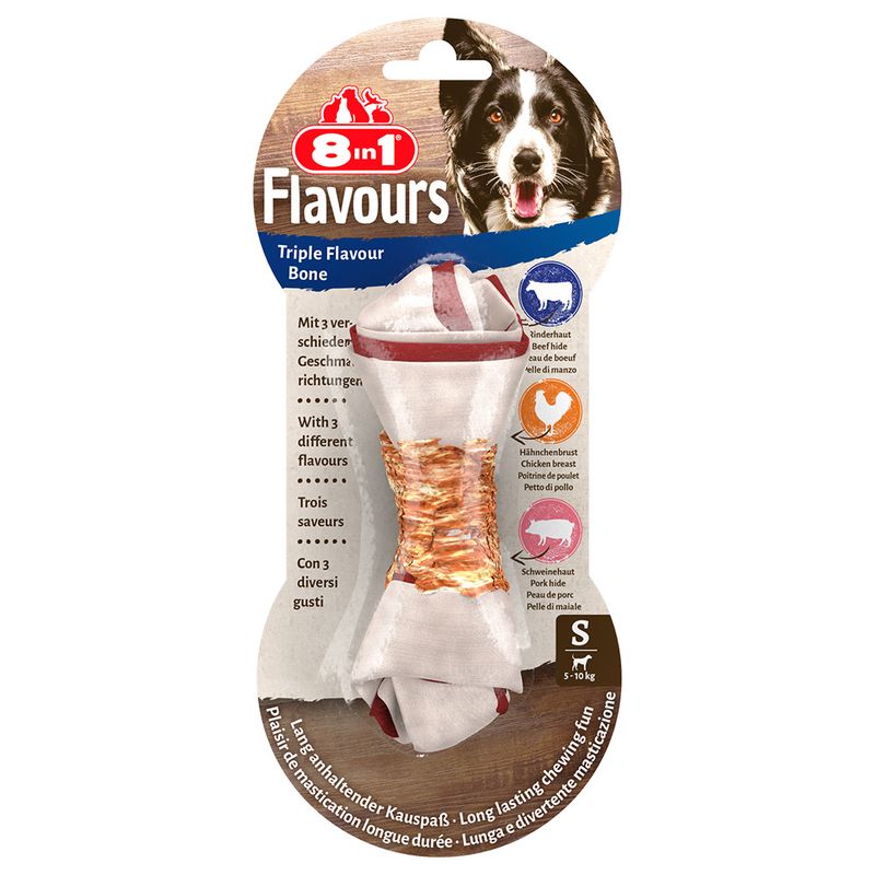 8in1 Triple Flavour Kauknochen S zu TOP-Preisen