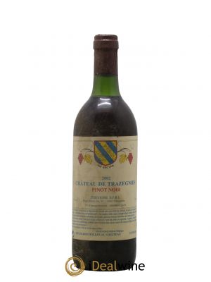 Pinot Noir Vin Du Pays Wallon Château De Trazenies 2002 - Lot de 1 Bouteille