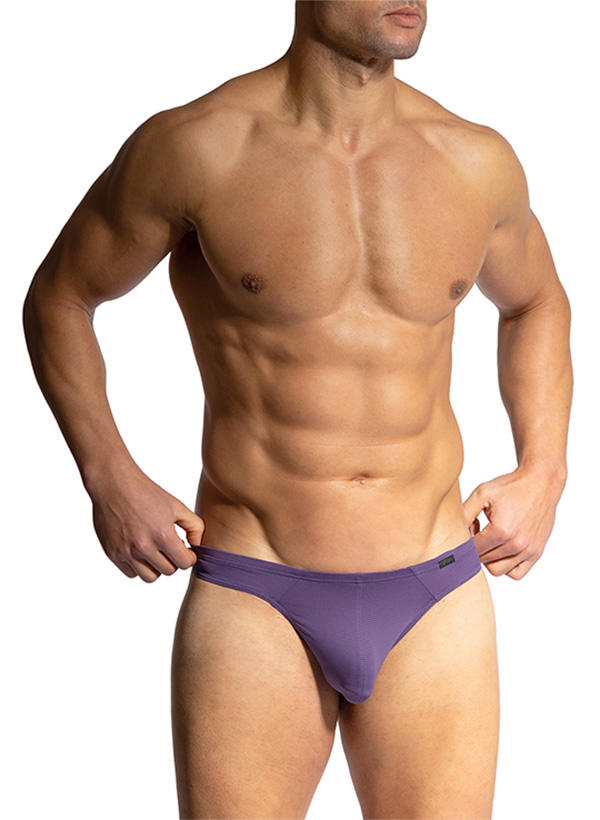 Olaf Benz, String, RED1201, Mikrofaser-Stretch, lila
