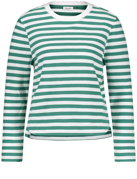 Gestreiftes Langarmshirt