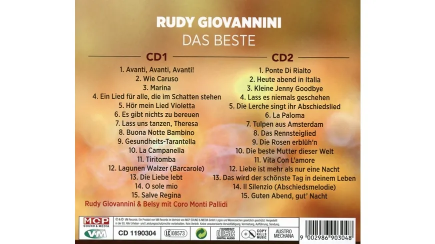 Das Beste-30 Lieder