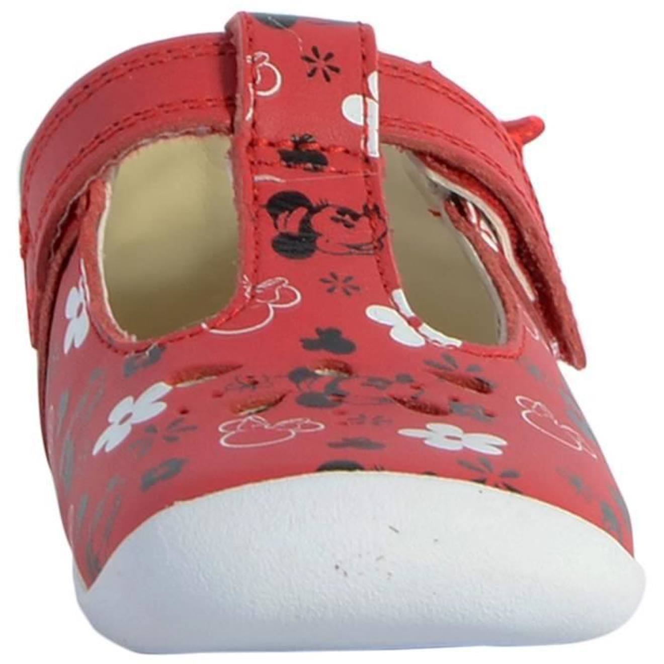 Ballerine Cuir Clarks Enfant Roamer Bow rouge