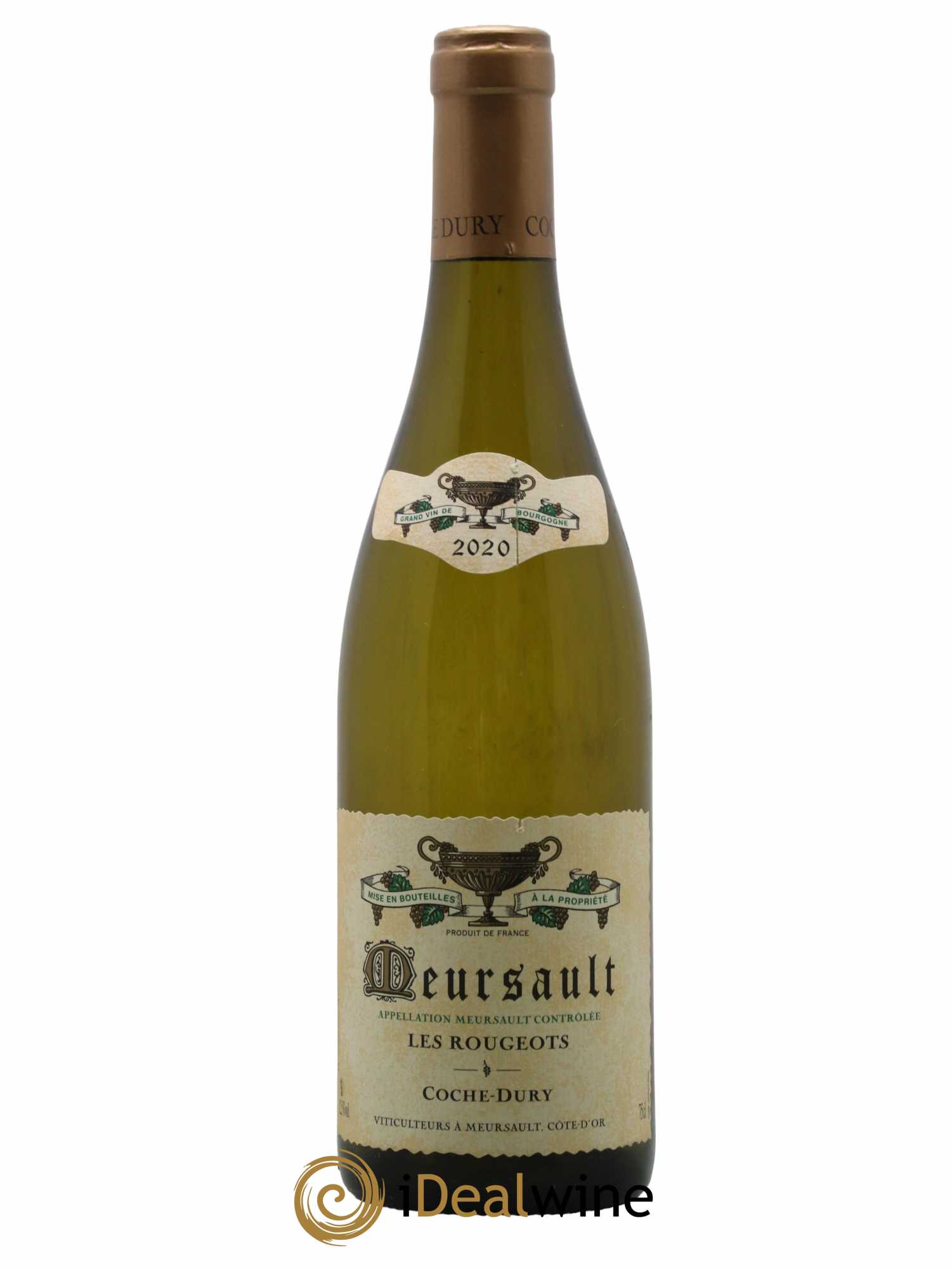 Meursault Les Rougeots Coche Dury (Domaine)  2020 - Lot de 1 Bouteille