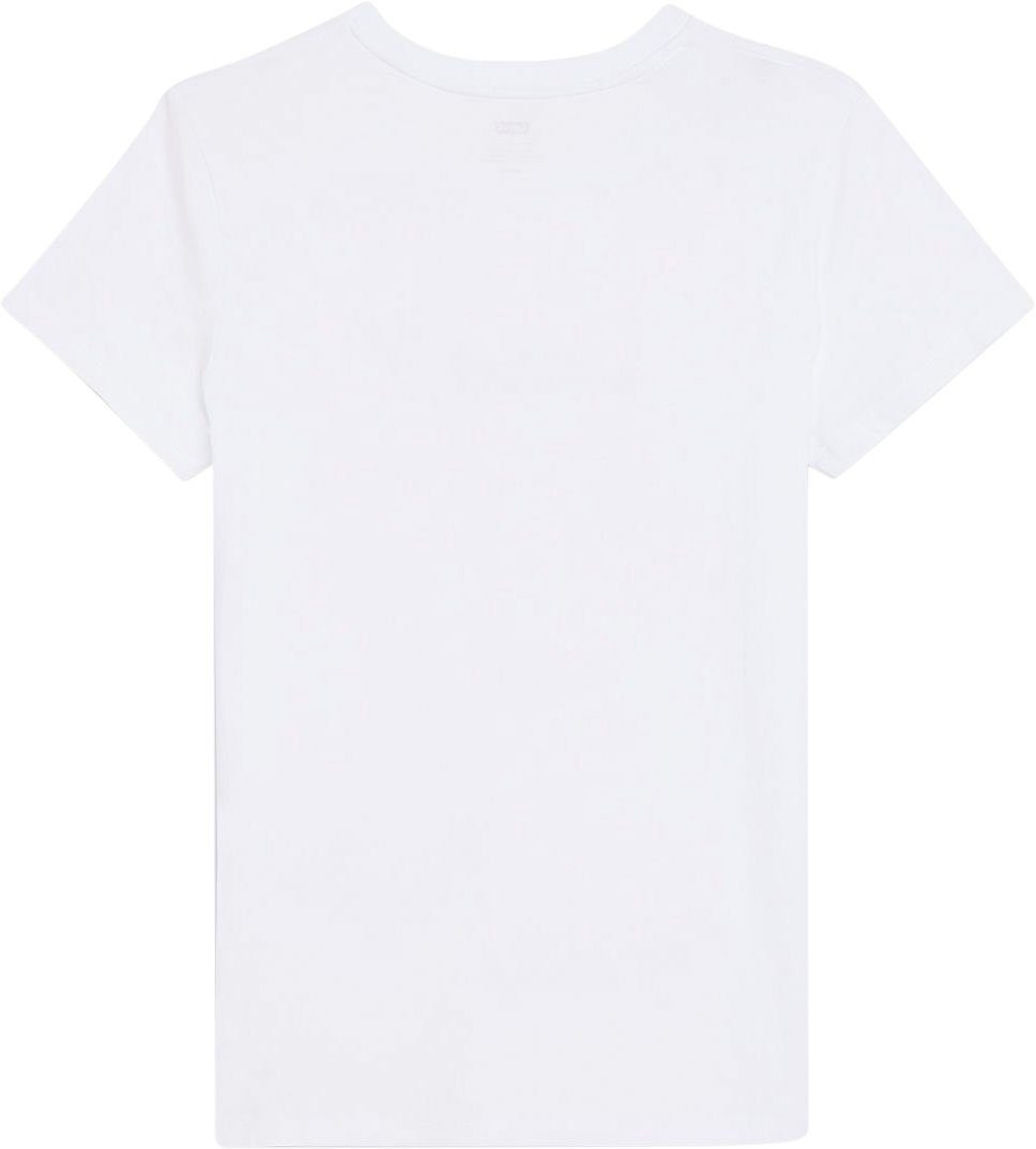 Levi's® Rundhalsshirt THE PERFECT TEE mit Logo im Metallic-Holo Print