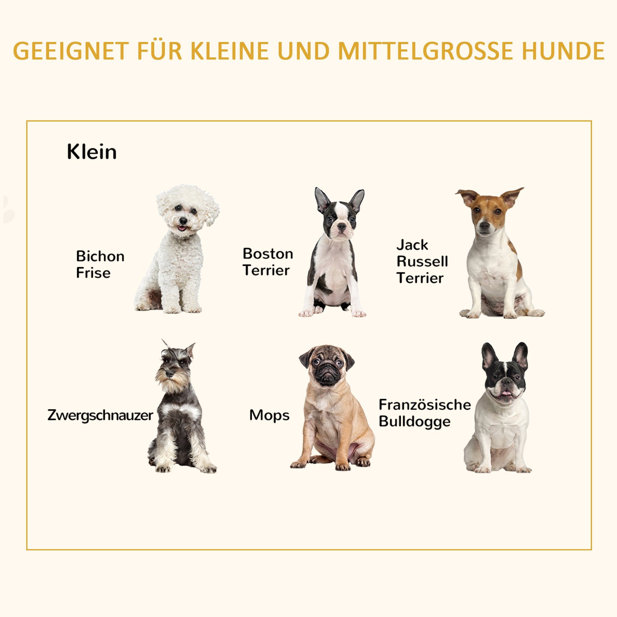 PawHut Tierbett Hundebett mit Kissen