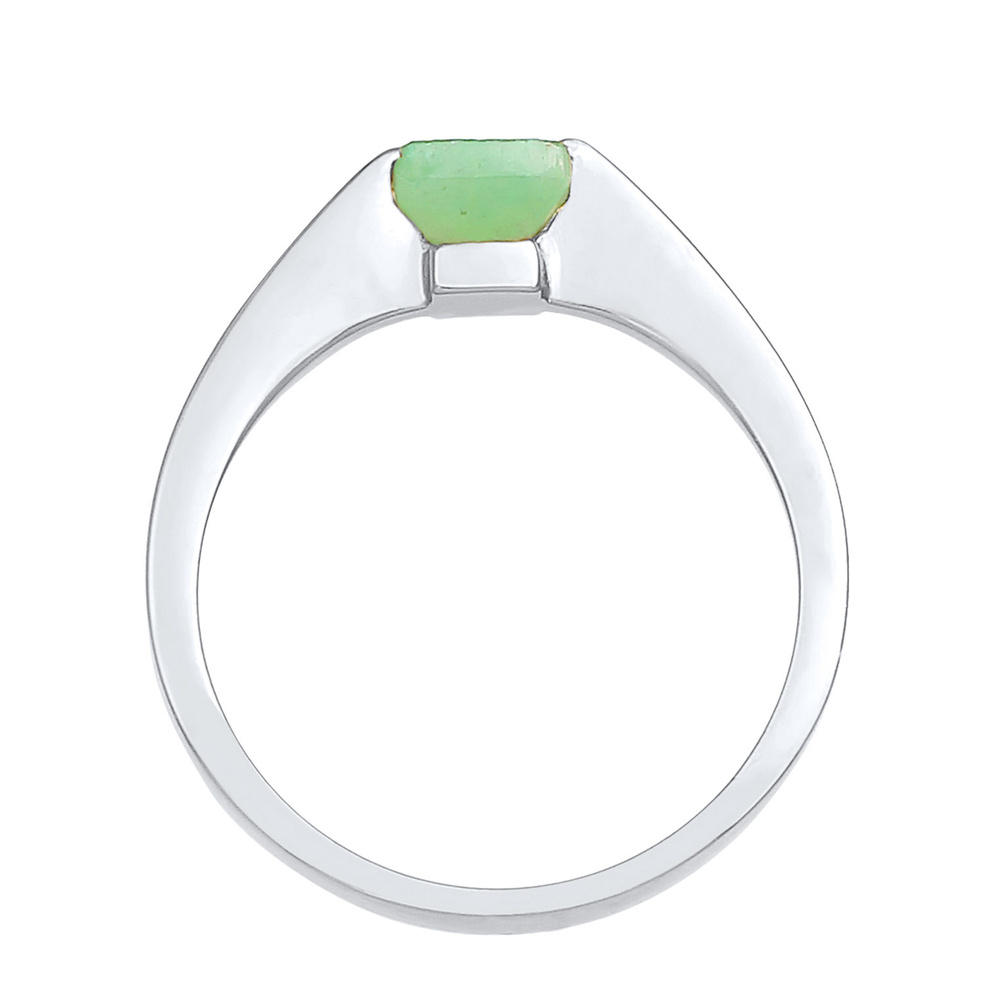 Elli PREMIUM Elli PREMIUM Bague Femmes Classique Pyramide Élégante avec Pierre Précieuse de Ja Bague