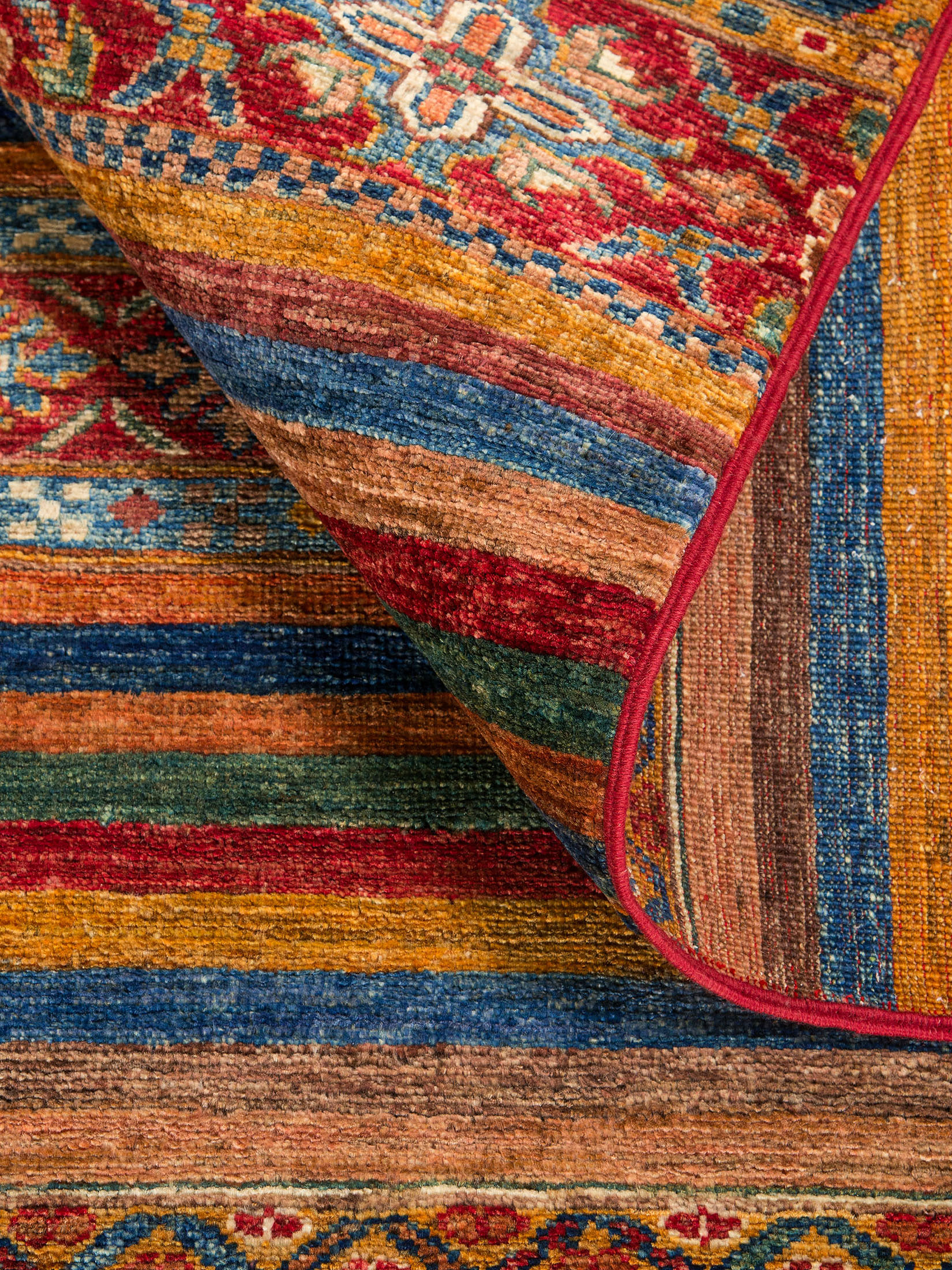 Chobi Schal ca. 178 x 244 cm, Unikat / Einzelstück