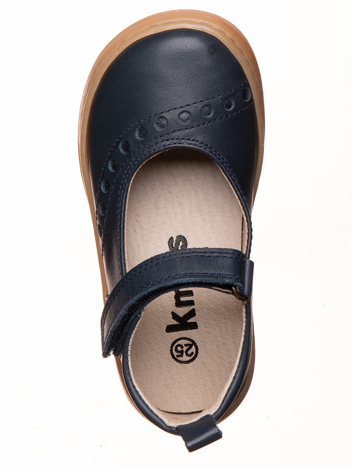 kmins Leder-Barfußschuhe in Dunkelblau günstig kaufen 25