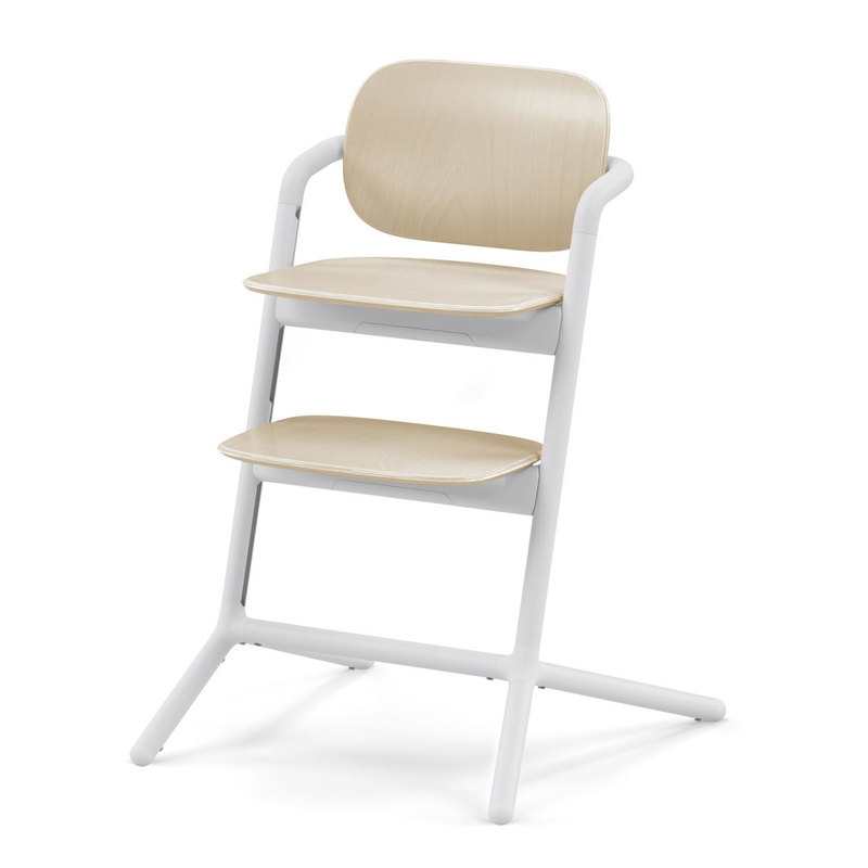 Chaise haute Lemo 2 blanc sable 3 en 1 Cybex