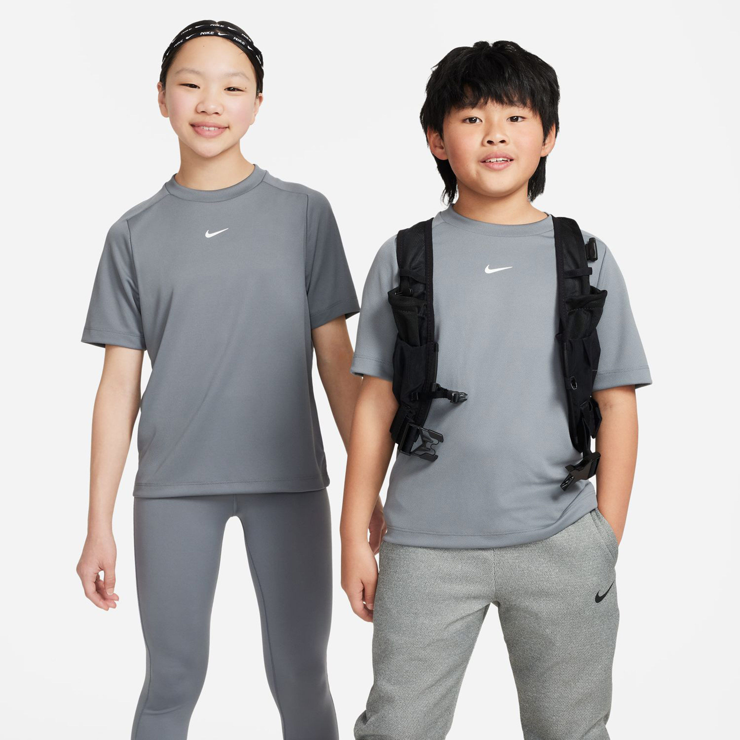 Dri-Fit Multi T-Shirt Jungen - Grau
