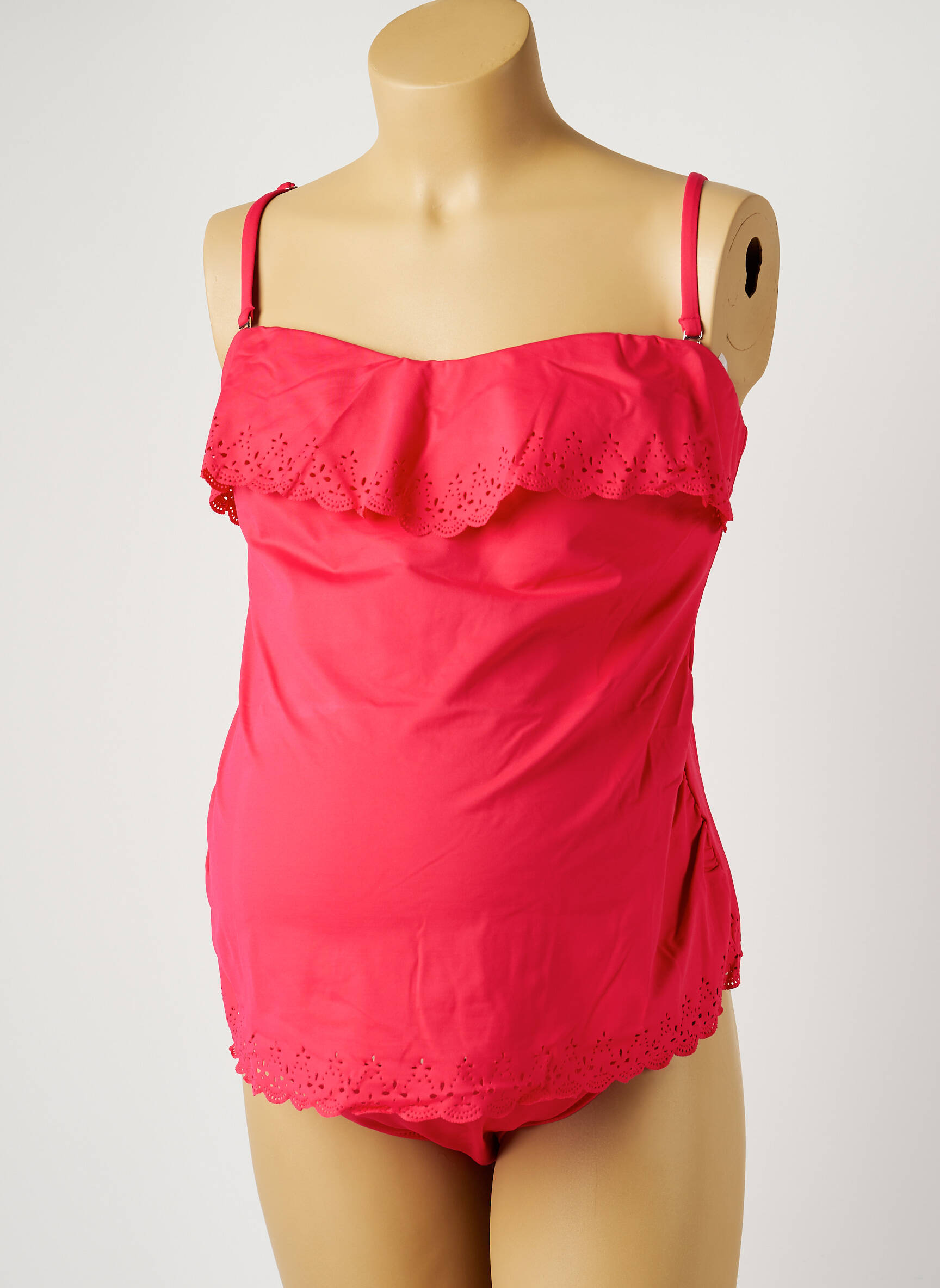 Cache Coeur Maillots2bain Maternite Femme couleur rose