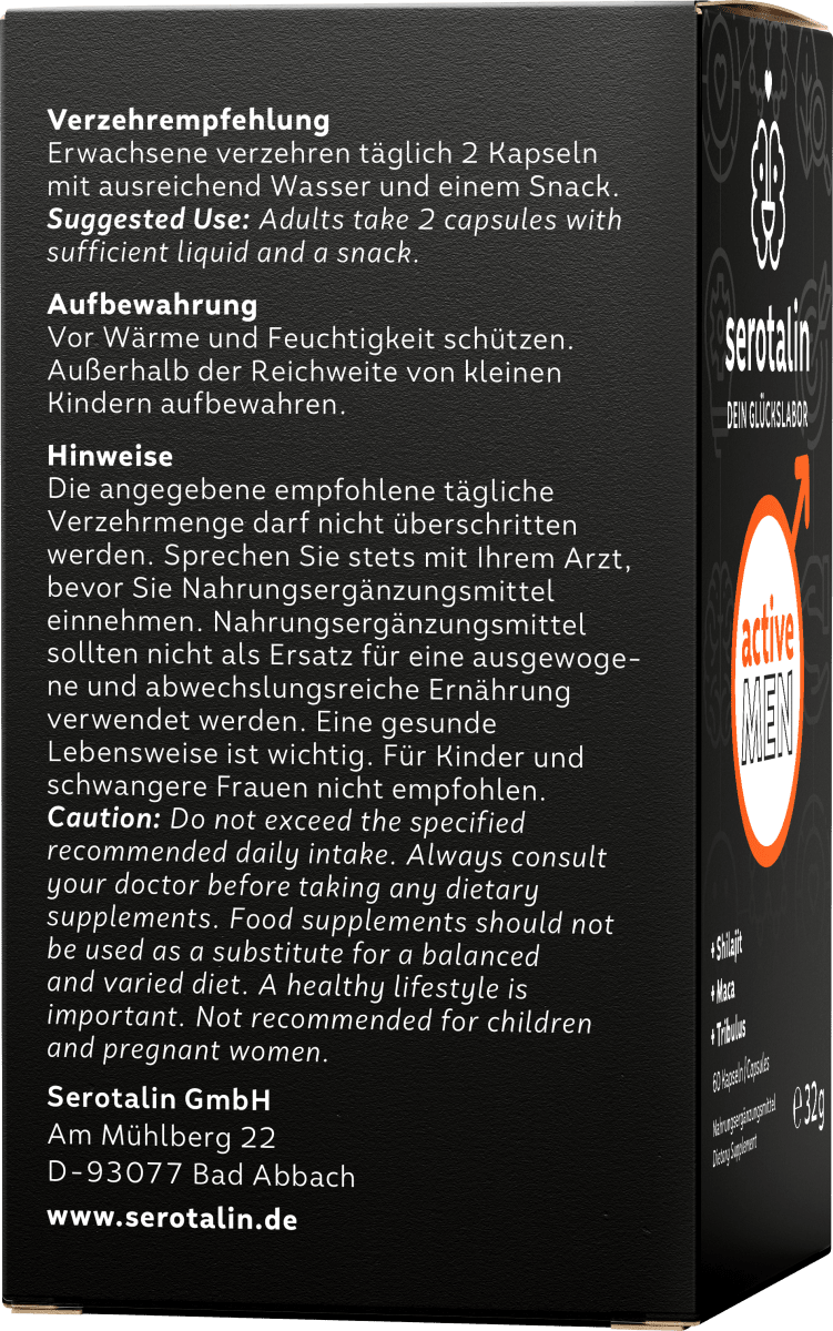 active MEN Kapseln 60 St, 32 g
