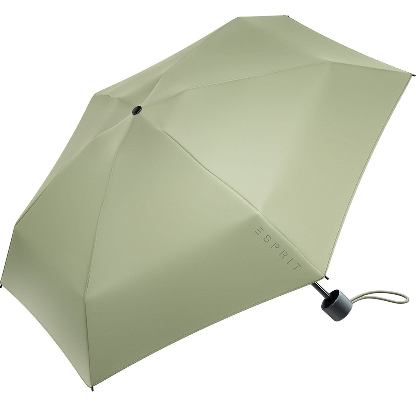 Esprit Taschenregenschirm Damen Super Mini Regenschirm Petito FJ 2022, winzig klein, in den neuen Trendfarben