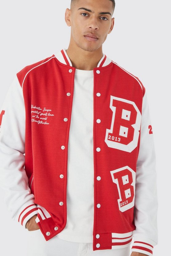 Jersey-Bomberjacke