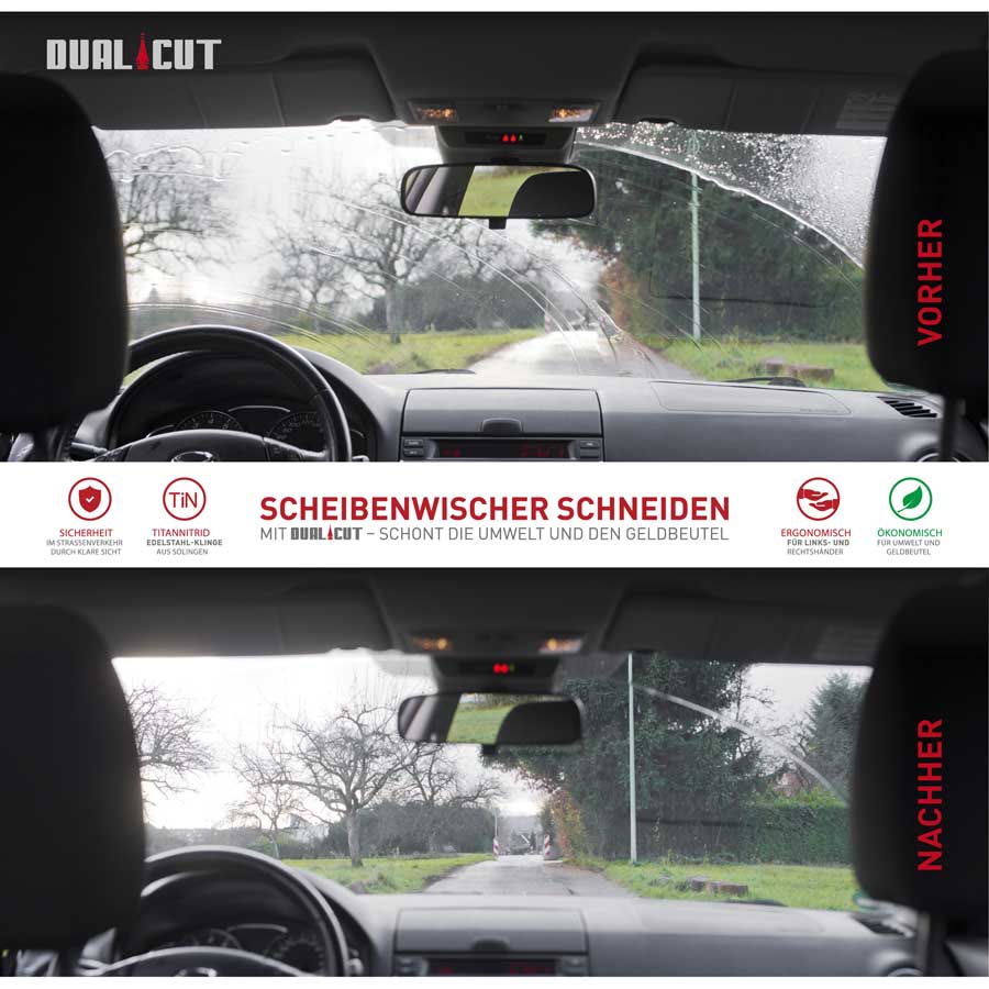Dual.Cut Wischblattschneider, 1 Stück - ATU