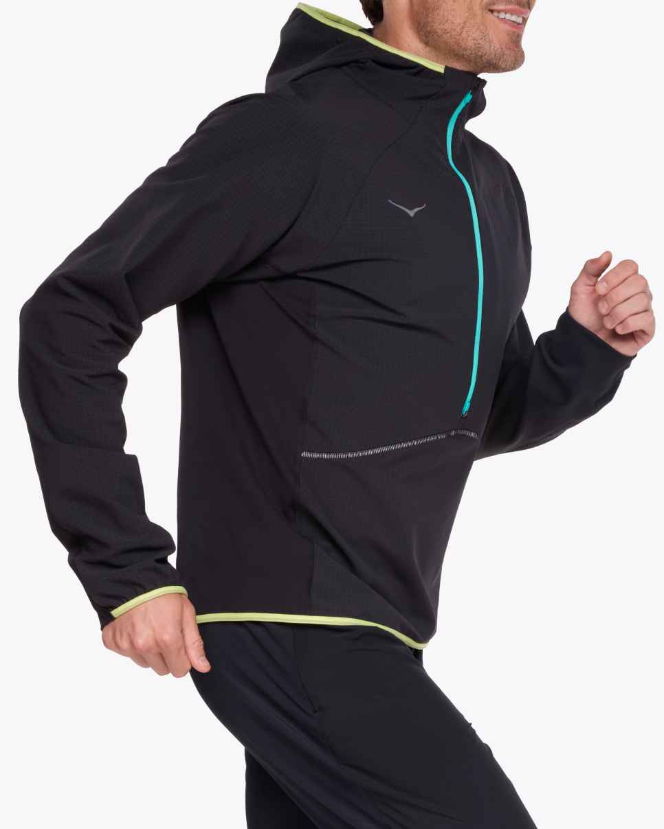 SkyGlow Half-Zip Black