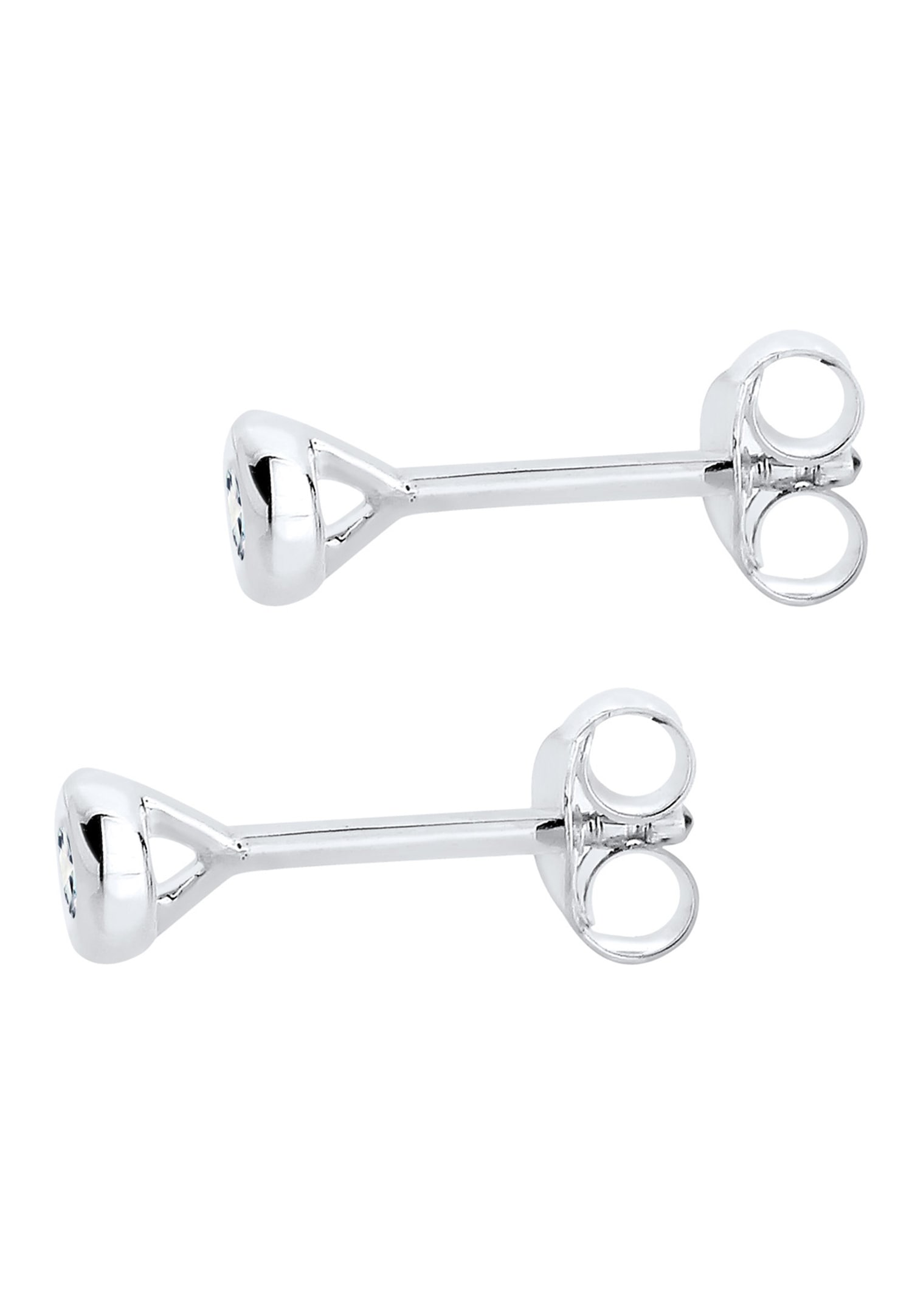 Elli DIAMONDS Basic Diamant (0,06 ct.) 925 Sølv Gaveidé