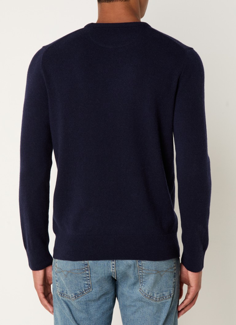 Ralph Lauren Fine-knit wool pullover with logo