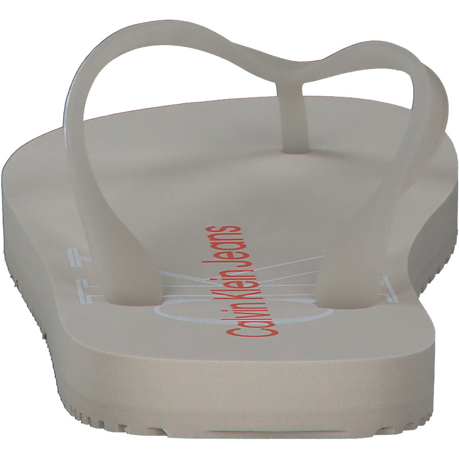 Calvin Klein YW0YW00098, Zehentrenner, Damen, Grau