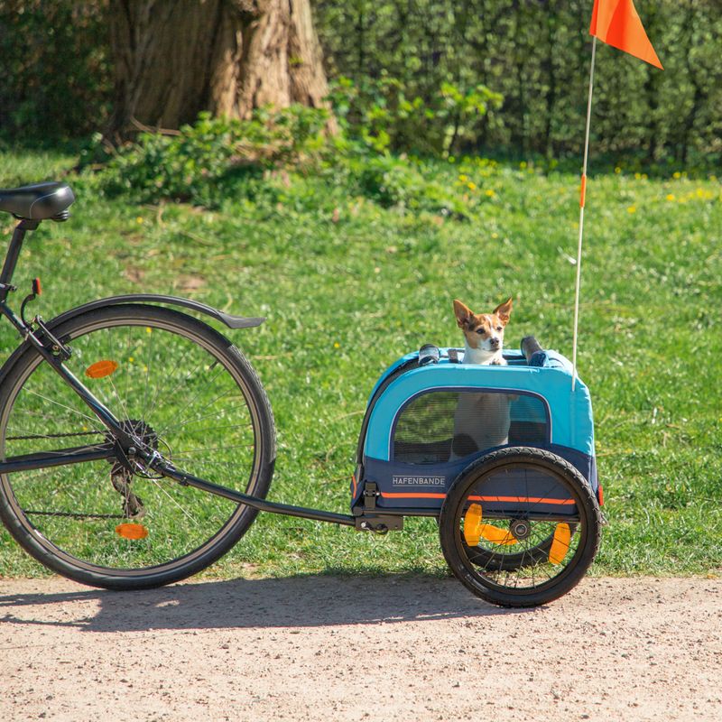 HAFENBANDE Fahrradanhänger Cabby S inkl. zwei Kupplungen | bitiba