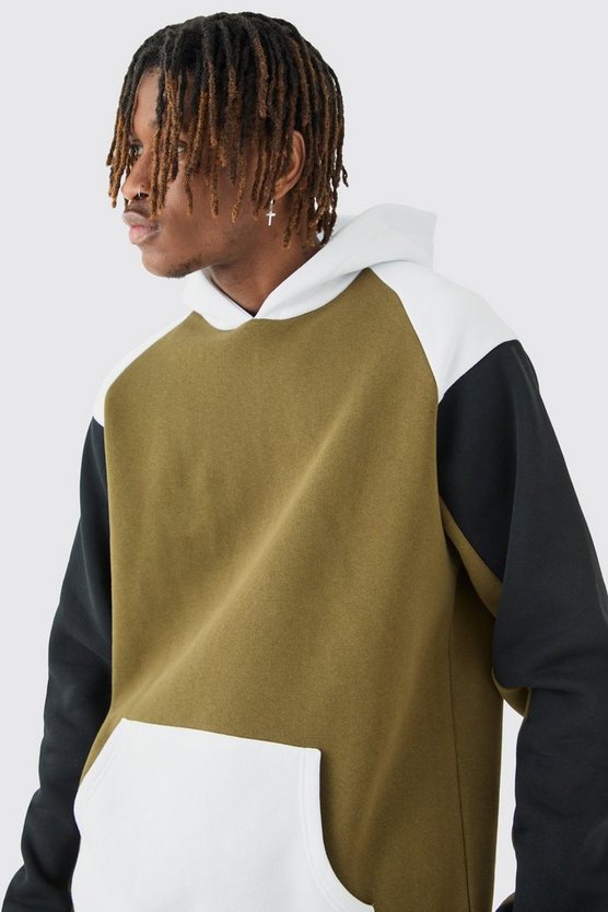 Tall Colorblock Raglan Hoodie